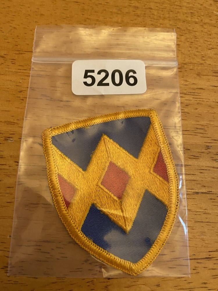 US ARMY 23rd Support Brigade Full Color Patch INV5206