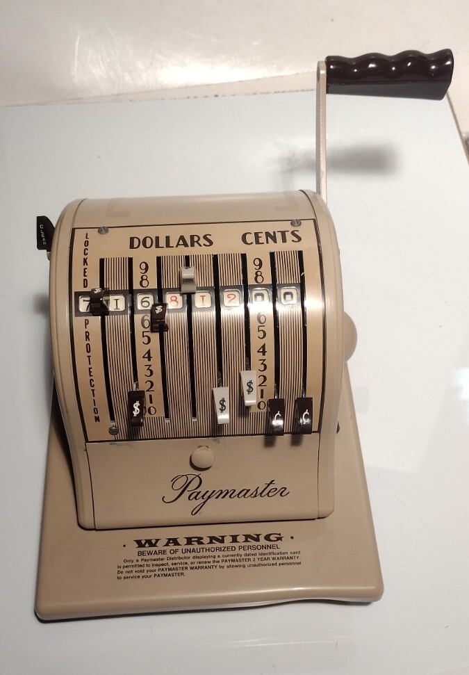 Paymaster Machine