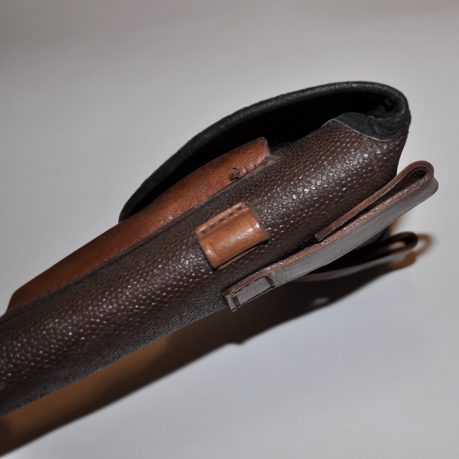 USSR Russian Soviet Tokarev TT-33 Holster Belt TT Pistol Tula Leather Kirza