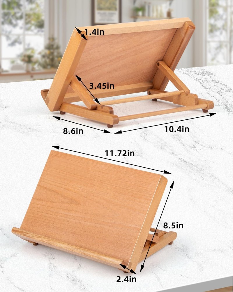 Table Easel Painting Adjustable Angle Art Easels Wood Table Easel Drawing &