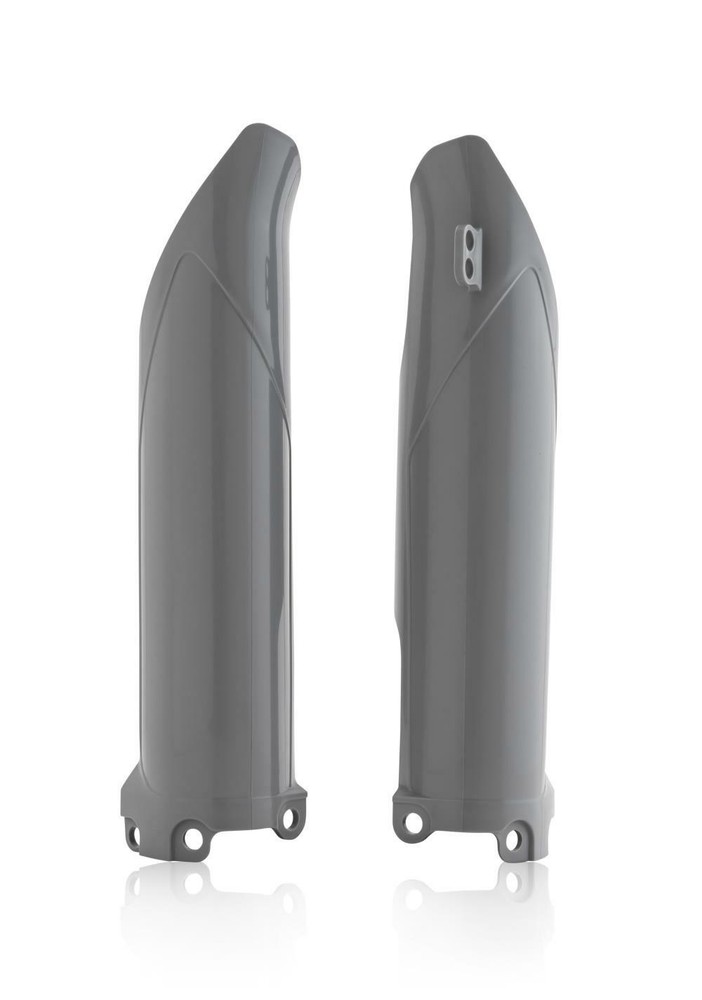 Acerbis - 2403060011 - Lower Fork Covers, Gray