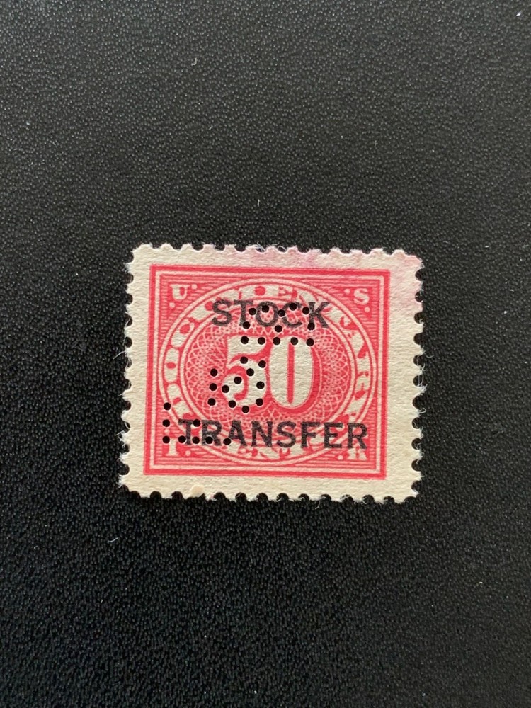 Scott # RD9 - Stack Transfer Stamp -Used