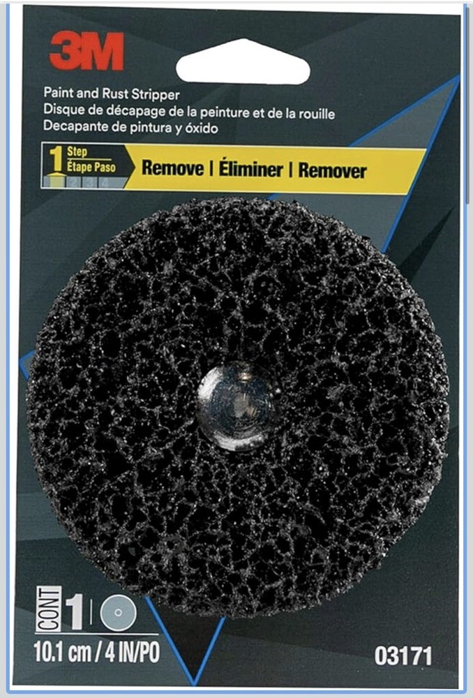 3M 4" Paint and Rust Stripper (3171)      2pc