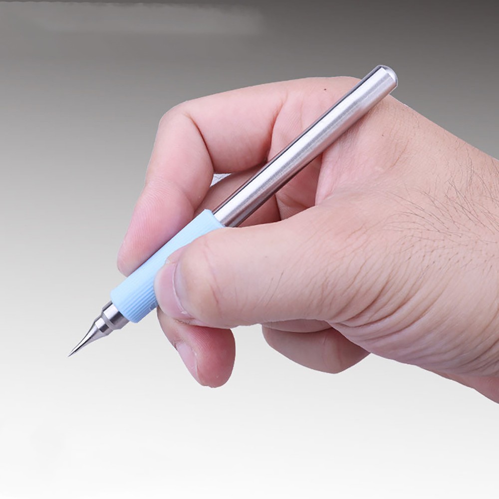 Modeling Scriber Tool Military Model Engraved Needle Pen With Grinding Stone B