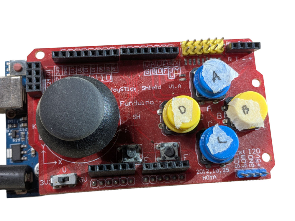 Joystick Shield Expansion Analog Function Board For Arduino