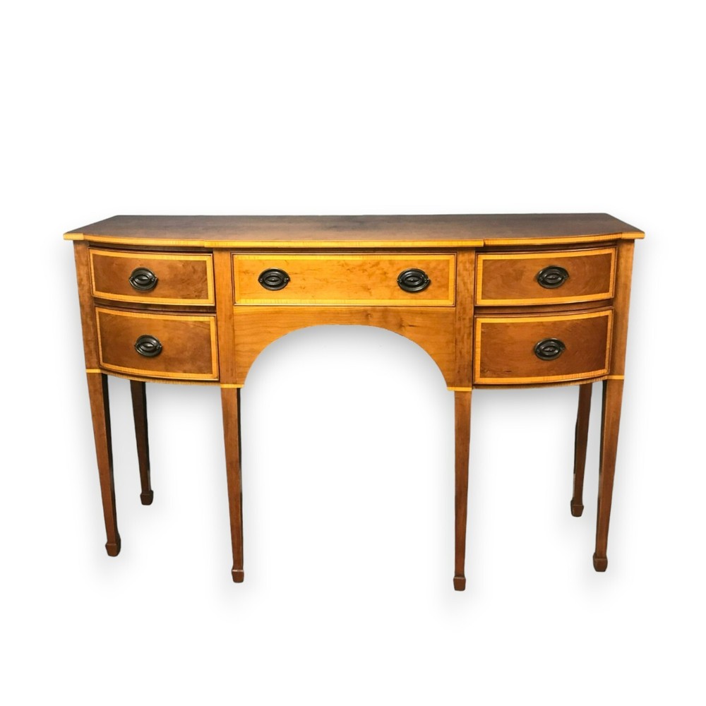David Lefort Cherry & Tiger Maple Sideboard