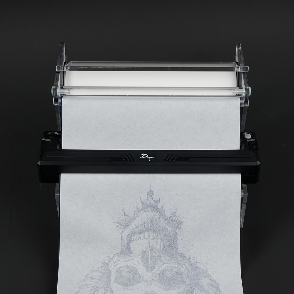 Wireless Tattoo Printer Kit with Holder and Roll Paper
