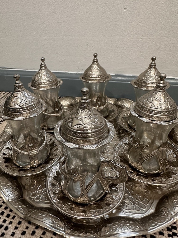 Traditional Silver Tea Set for 6