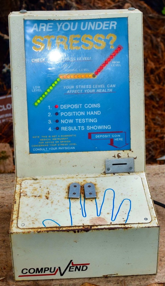 compuvend "Are You Stressed" vending machine