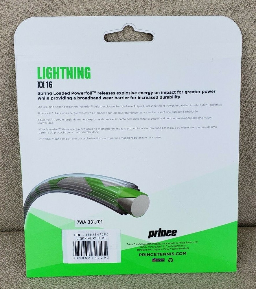Prince Lightning XX 16 String Red