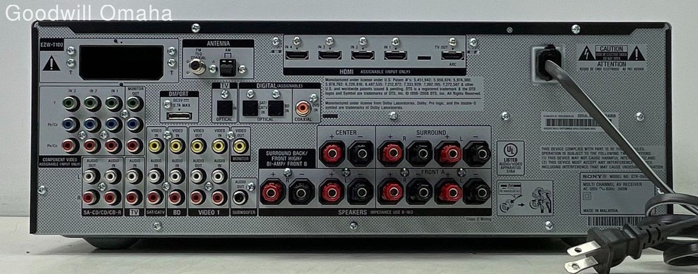 Sony Multi Channel Av Receiver STR-DH810 - TESTED - READ DESCRIPTION!!!