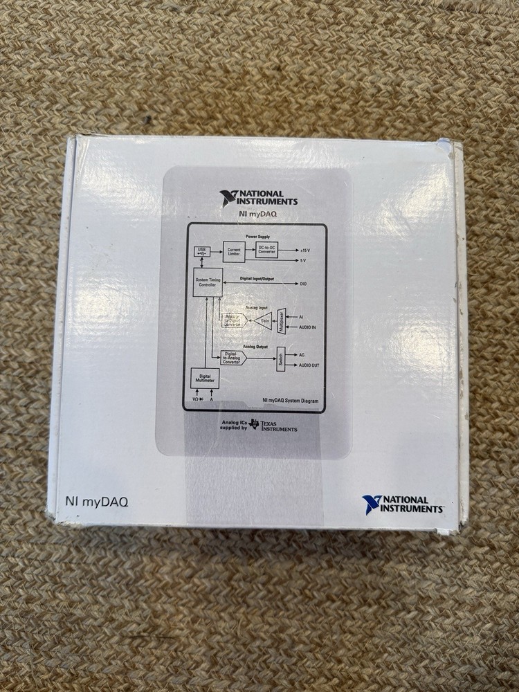 NATIONAL INSTRUMENTS NI myDAQ Data Acquisition Device + Extras