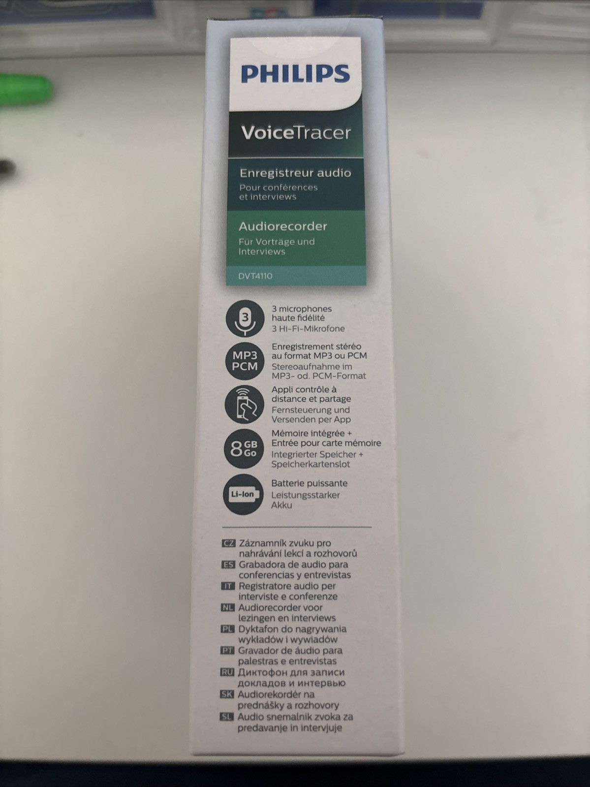 Philips VoiceTracer DVT4110 Audio Recorder