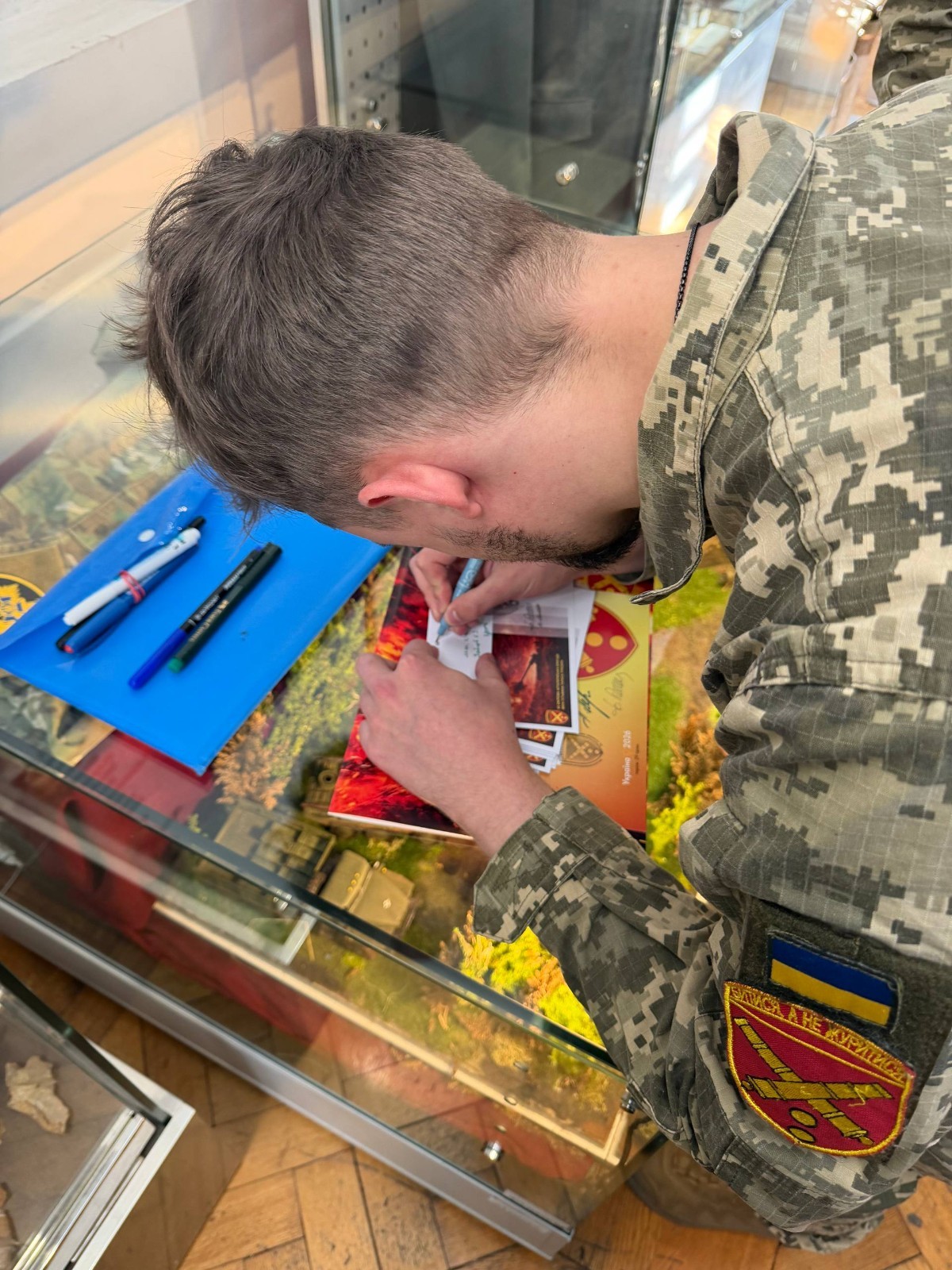 43rd Separate Artillery Brigade -Cardmaximum-signed-March 16,2026,Ukraine