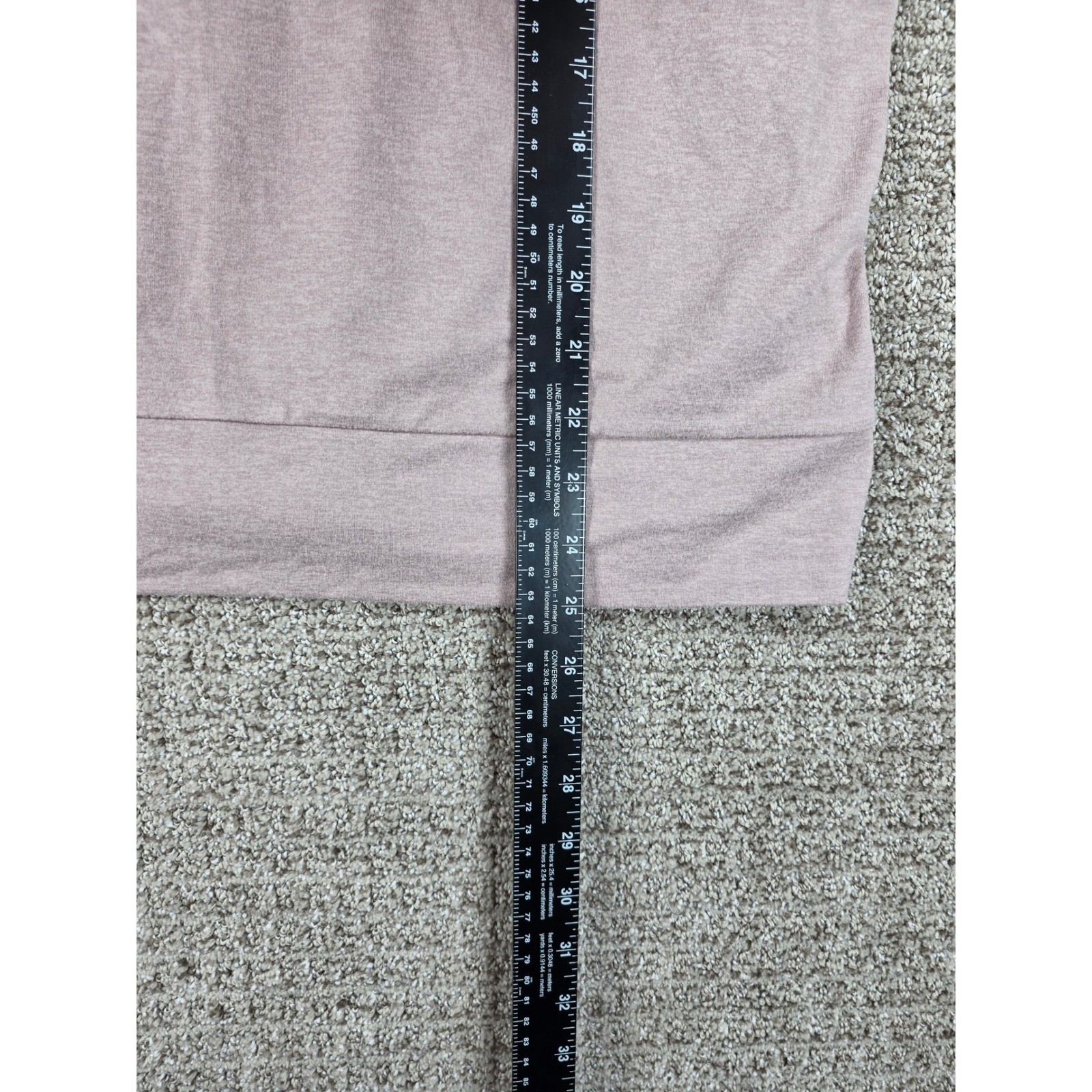 Vuori Halo Performance Hoodie 2.0 Womens Pink Full Zip Sweatshirt Size Medium