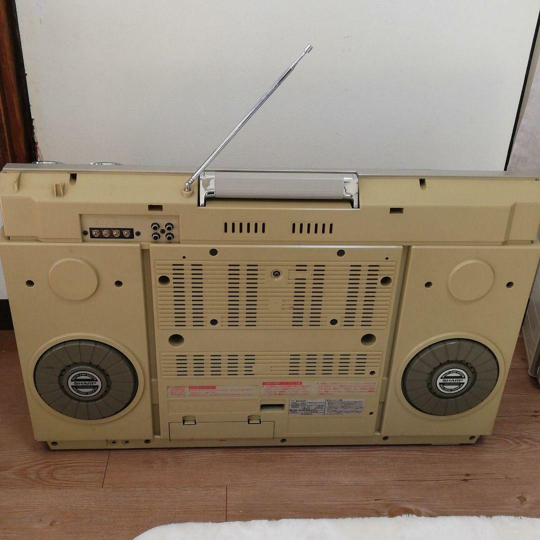 RARE Sharp VZ-V2 Boombox Vinyl Records Cassette