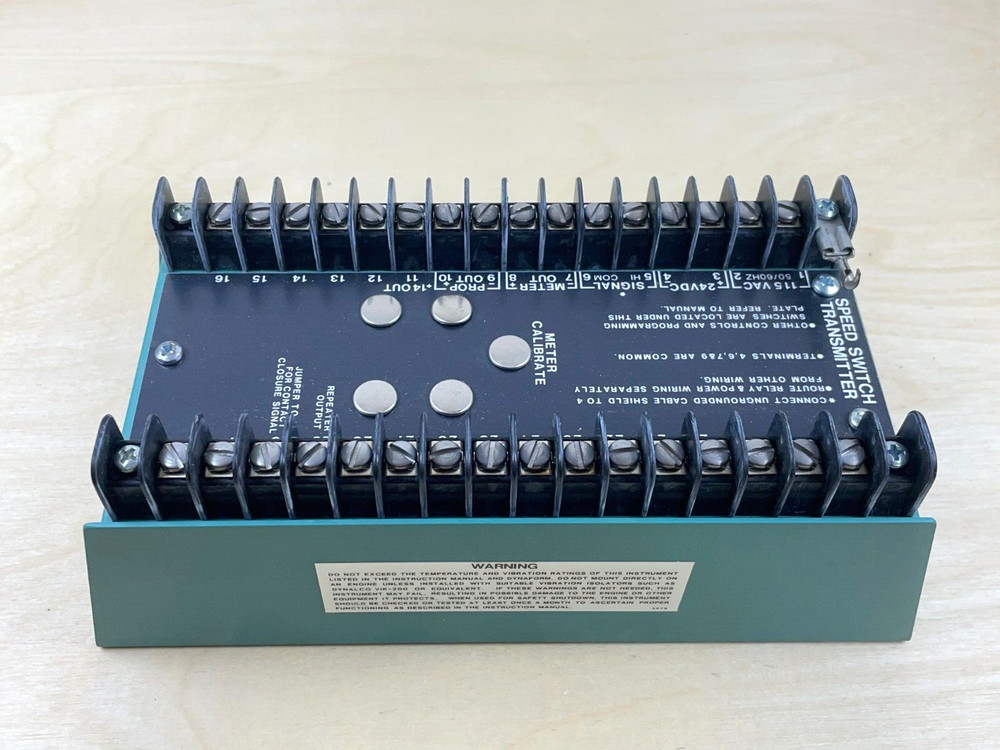TRW Dynalco Controls SST2000-7 Speed Switch Transmitter