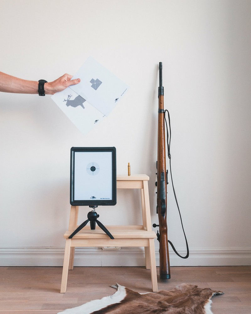 Front target for Accurize shooting system