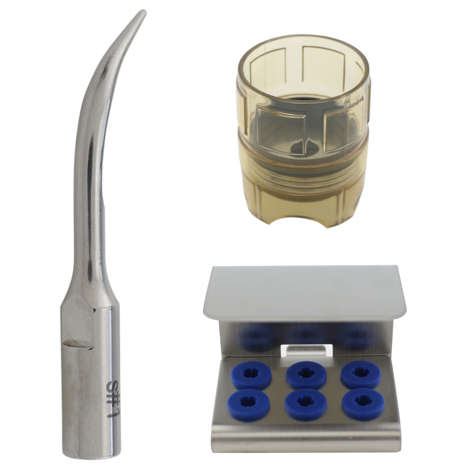 ACTEON Satelec Scaling Piezo Tips #1 Ultrasonic Scaler Torque Wrench Tips Holder