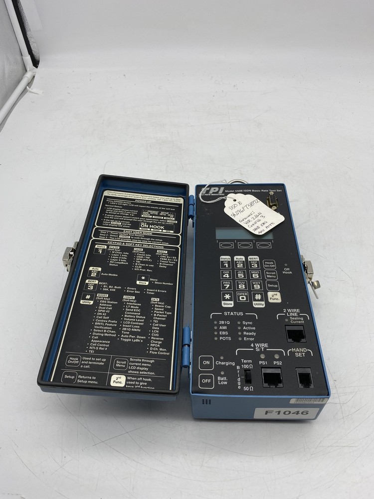 Tele-Path Industries Model 550B ISDN Basic Rate Test Set Portable 96PTSB972