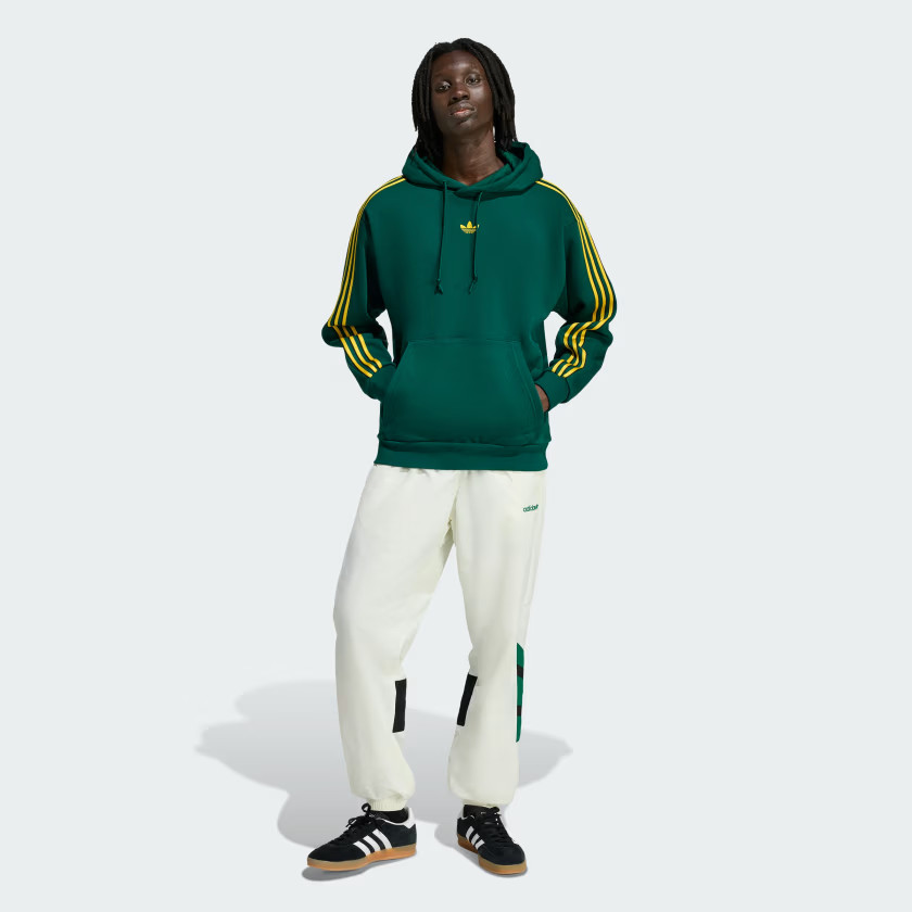 adidas men TIPPED STRIPES HOODIE
