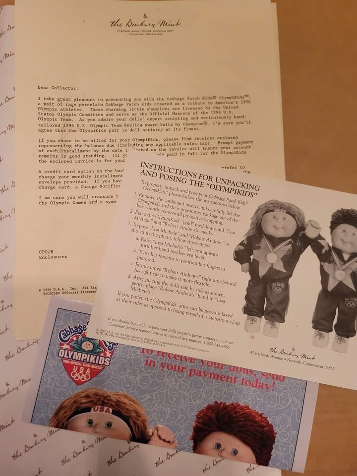 Special edition Cabbage Patch kids Olympikids