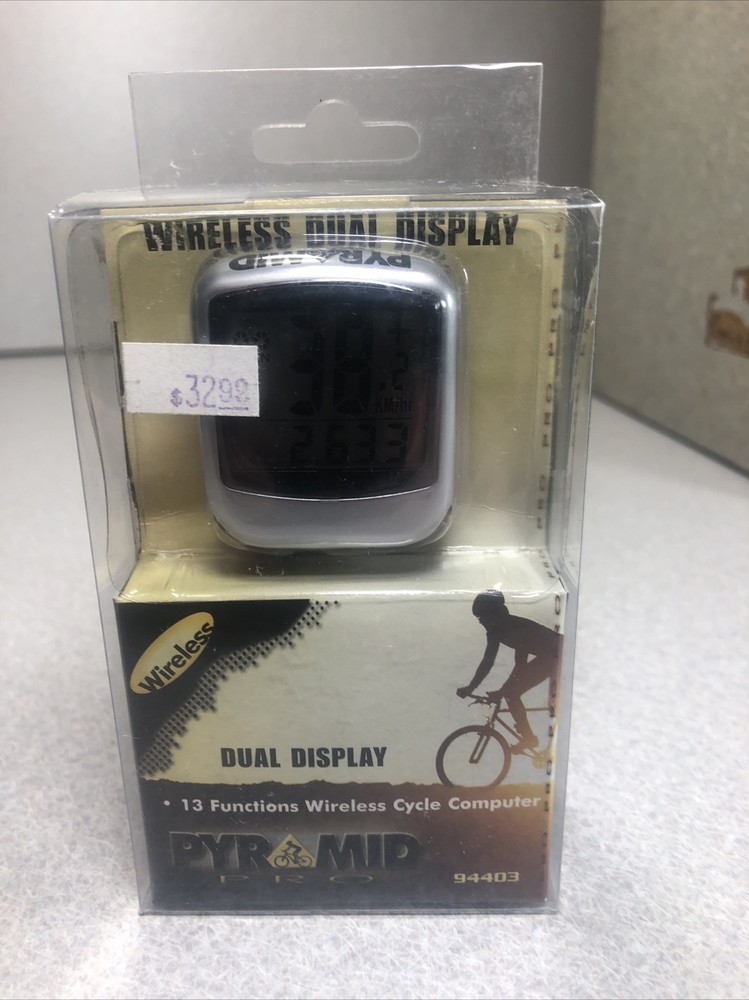 Pyramid Pro 13 Function Wireless Cycle Computer Bike Bicycle Speedometer 94403