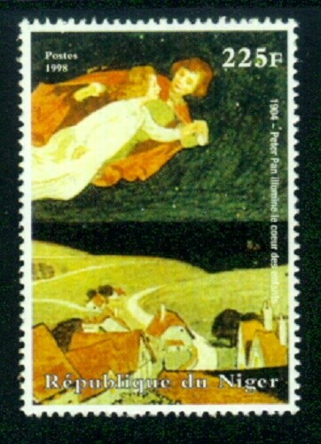 NIGER 1998 Literature PETER PAN Perf Single