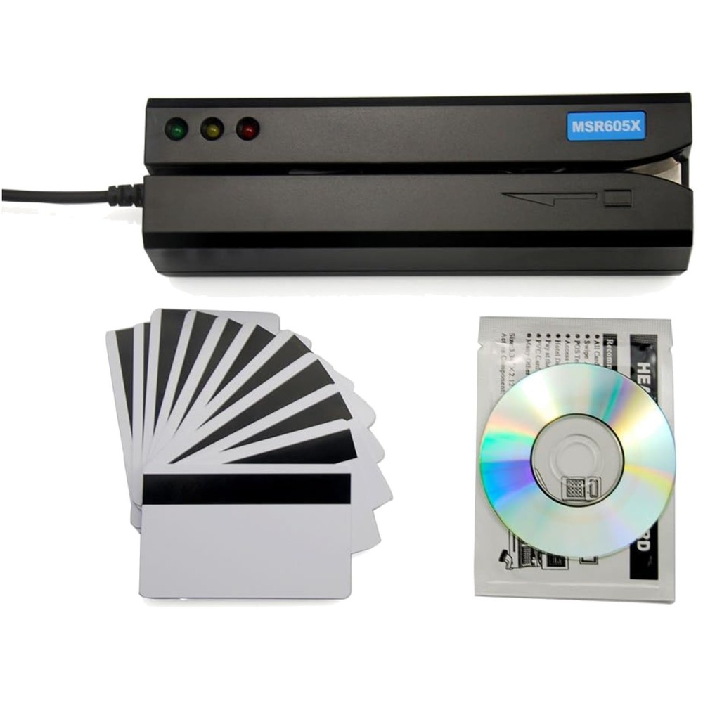 USB Card Reader Writer Encoder - 3 Tracks