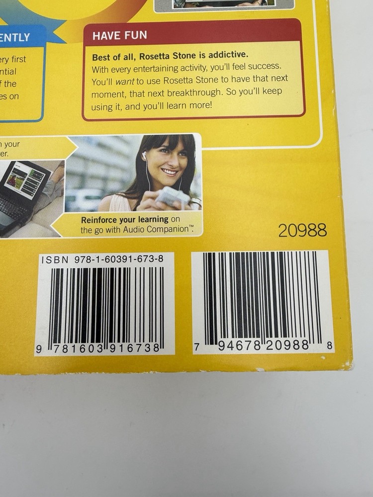 ROSETTA STONE ESPANOL Level 1, 2 & 3 Spanish Interactive Software CD's Version 3