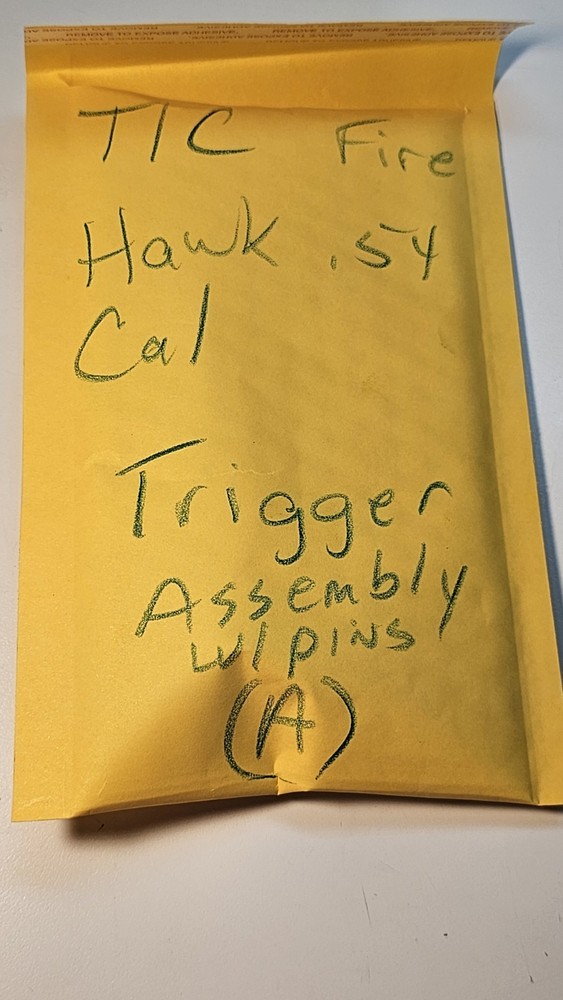 Thompson Center Fire Hawk Muzzleloader Trigger Assembly W/ Pins (A)