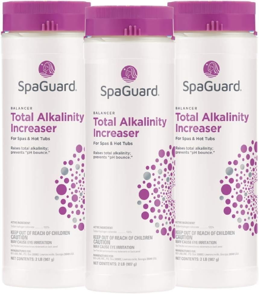 SpaGuard Total Alkalinity Increaser 2 lb (3 Pack)