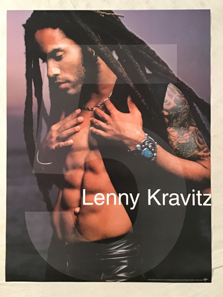 Lenny Kravitz 1998 Promo Poster New Condition