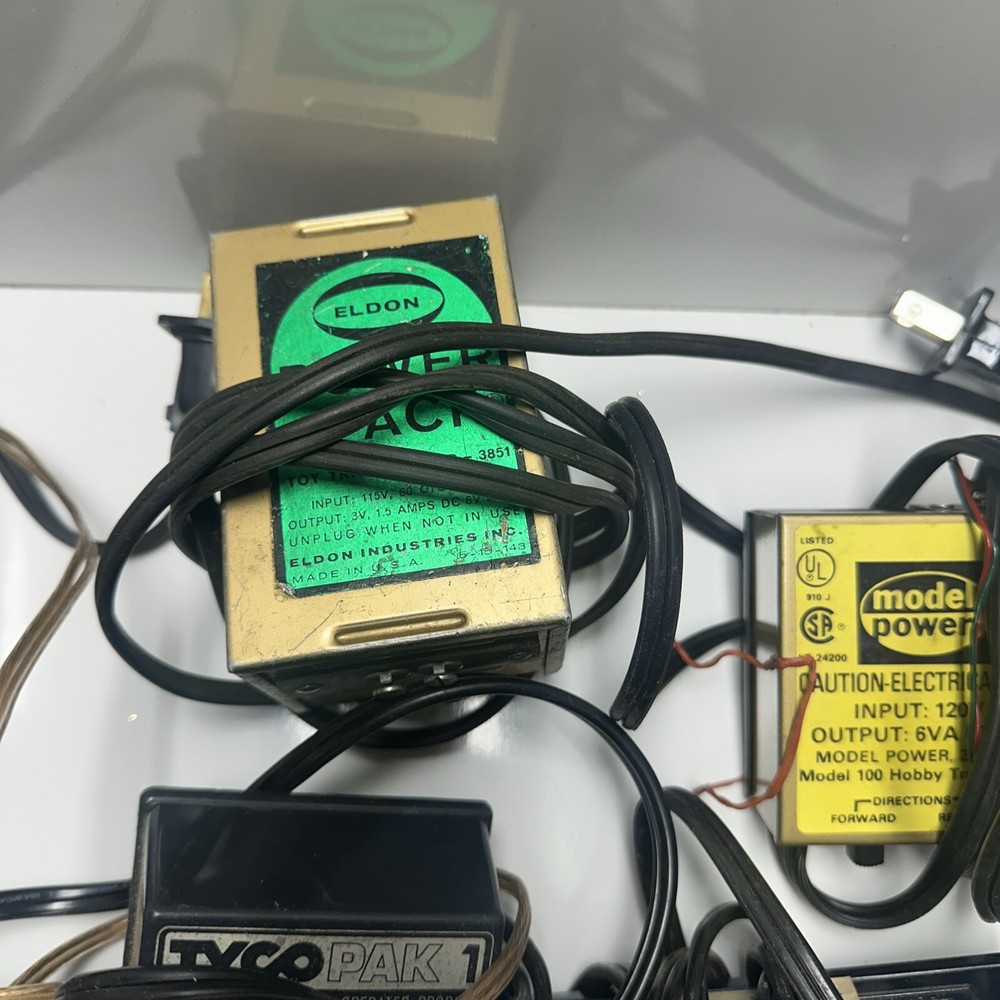 12-Mixed Model Train Transformer Lot. ALL UNTESTED!