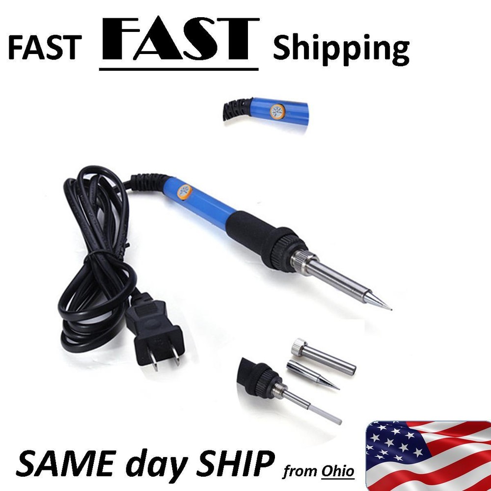 Soldering Iron 60W free 5 tips