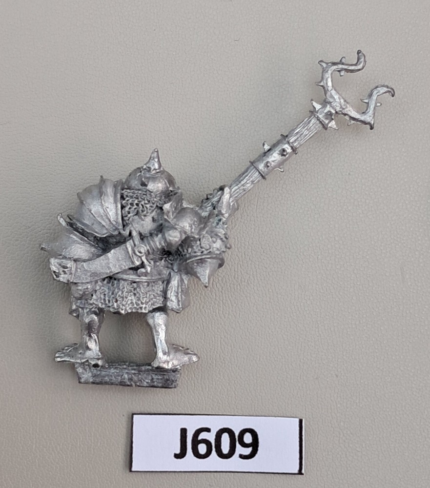 Orc with Prod Command Runtherd - Metal (J609)