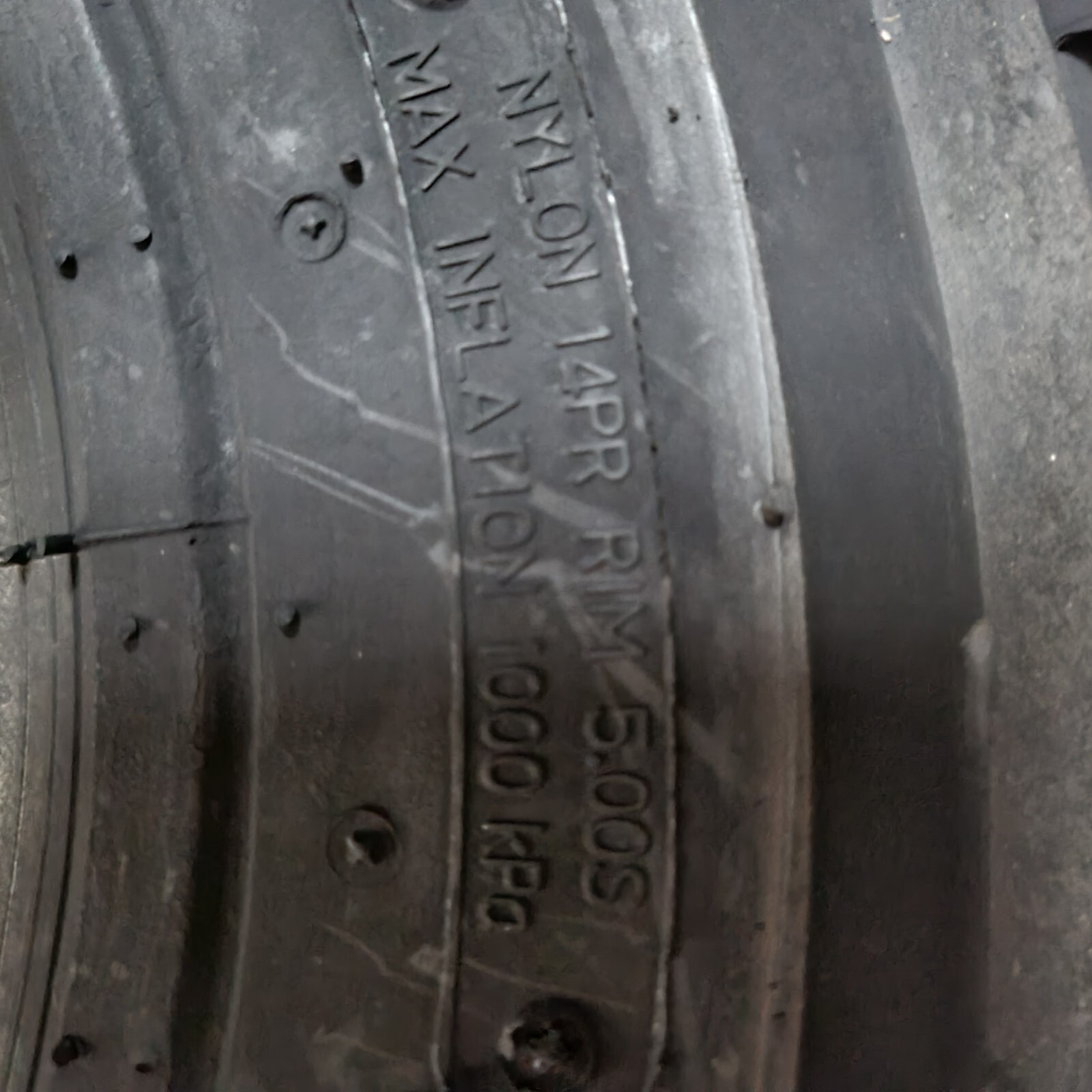 7.00-12 14 PLY 7.00x12 ROAD CREW (1 Tire + Tube + Flap ) FORKLIFT TIRES