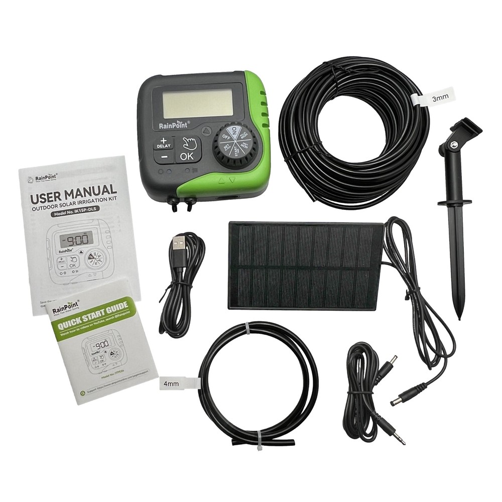 RainPoint Solar Drip Irrigation Kit