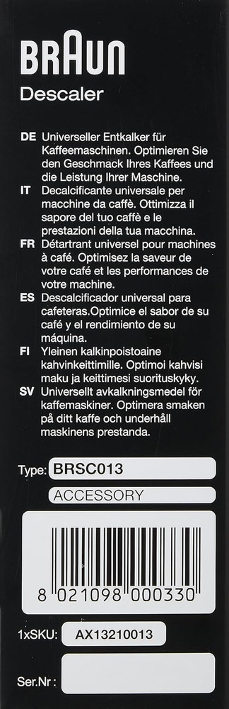 Coffee Maker Descaling Solution (200Ml)