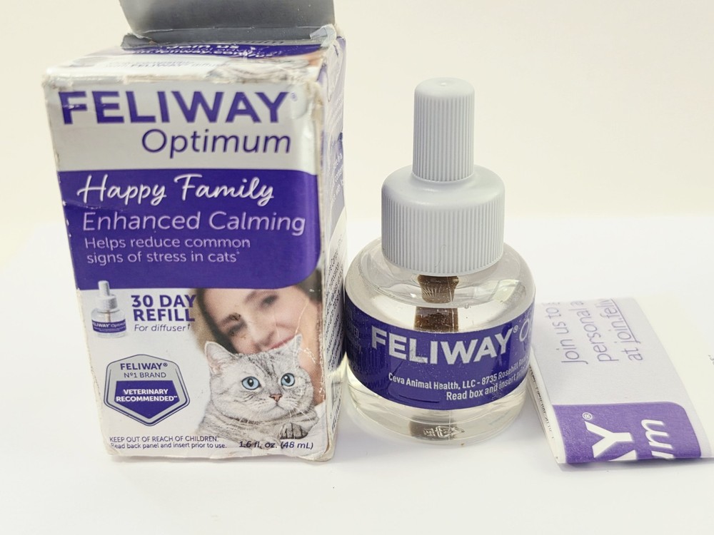 Feliway D92120K Enhanced Calming Pheromone Diffuser Refil - 48ml | 3129
