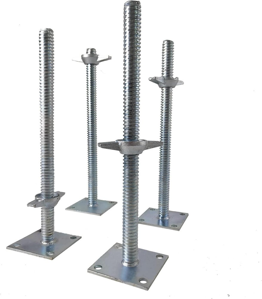 Durable Leveling Jacks for Baker-Style Scaffolds