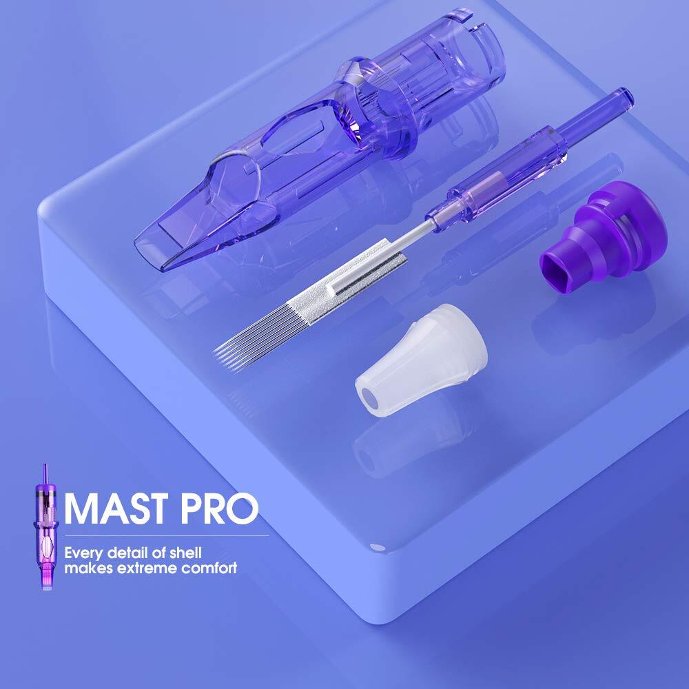 Mast Pro Tattoo Cartridge PMU Disposable Needles RS,HRL,M, M-T, RL, RLB, RLT, RM