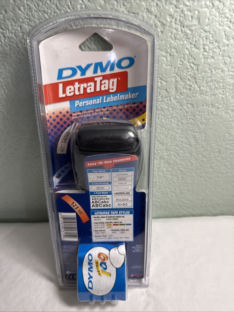 NEW Labelmaker DYMO LetraTag Handheld Portable