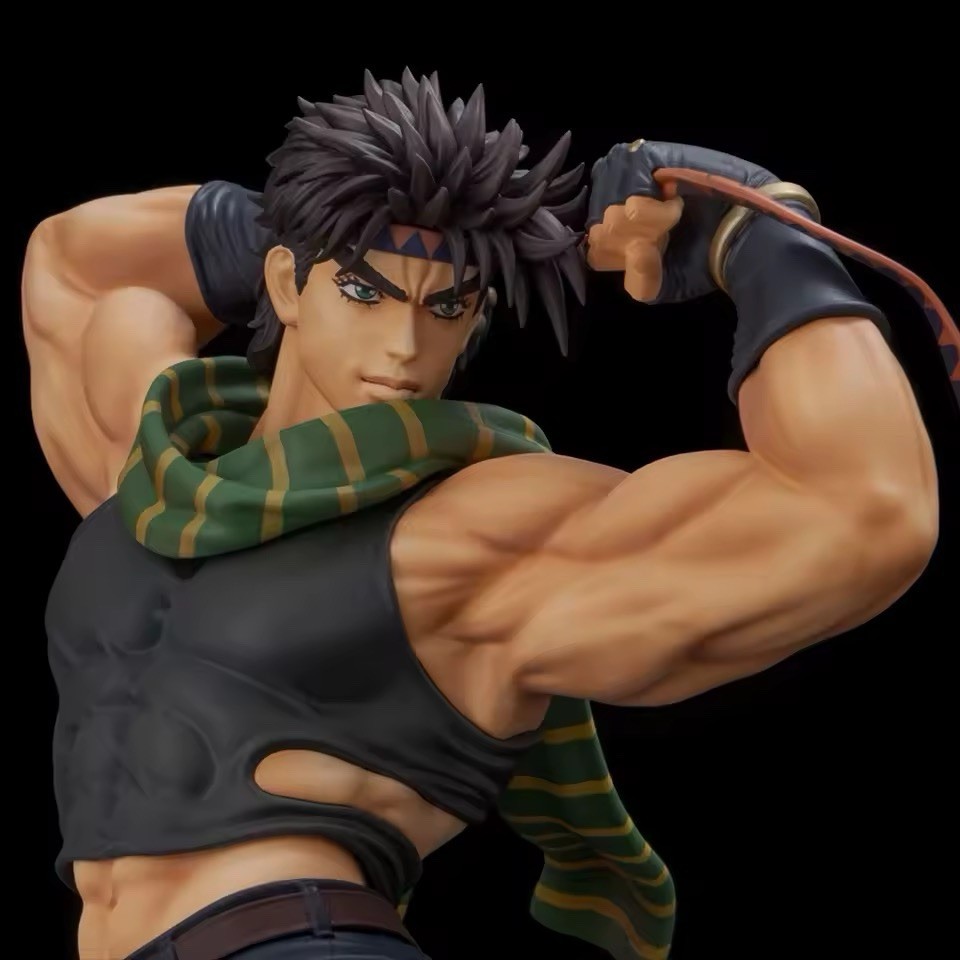 JoJo's Bizarre Adventure Joseph Joestar SMSP Anime Figure 30cm Statue