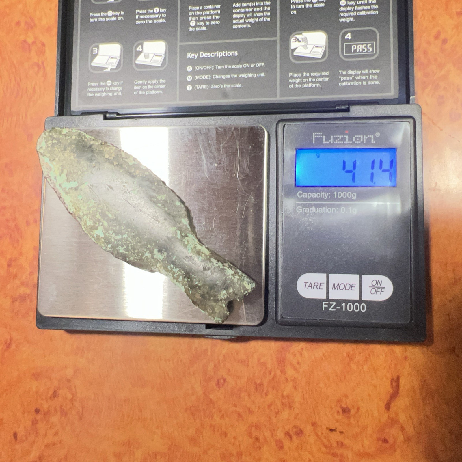 Exceptional Copper Culture Native Copper Socketed Ovate Spear, Great Lakes