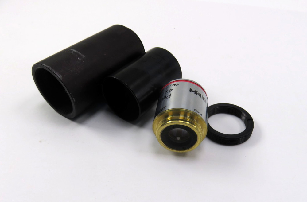 Olympus Plan N 4X /0.10 Infinits/- UIS2 FN22 Microscope Objective