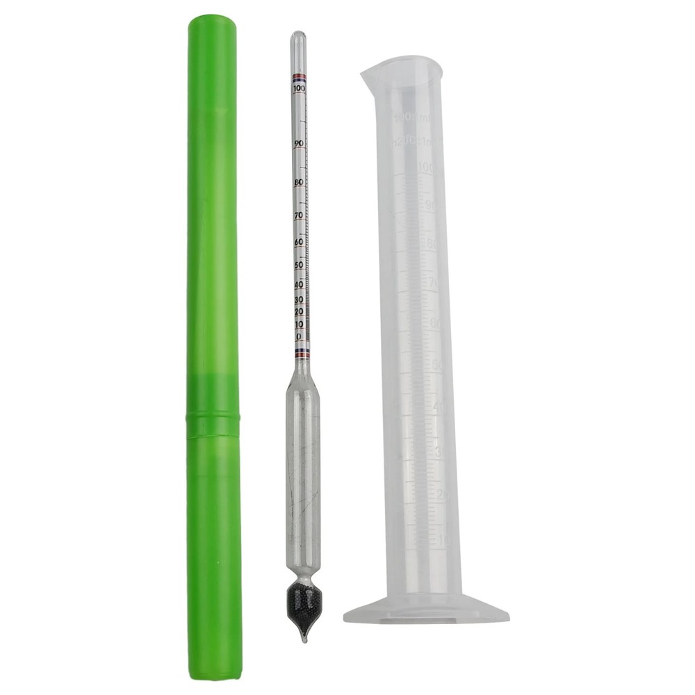 Alcoholmeter Hydrometer Tester Wine Alcohol Meter Concentration Vodka Whiskey