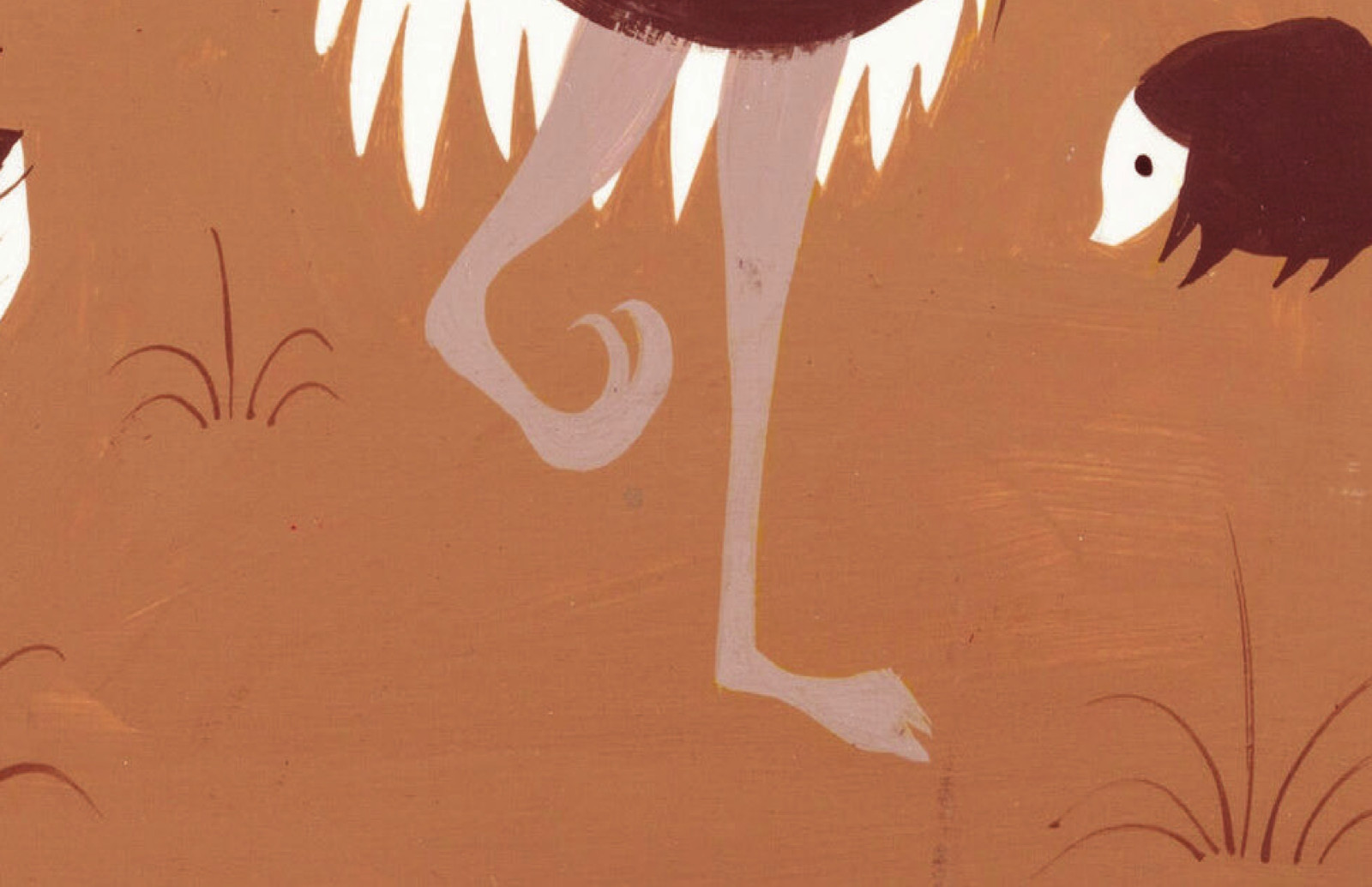 Small World Egypt Matte Poster 11x17 Mary Blair Print