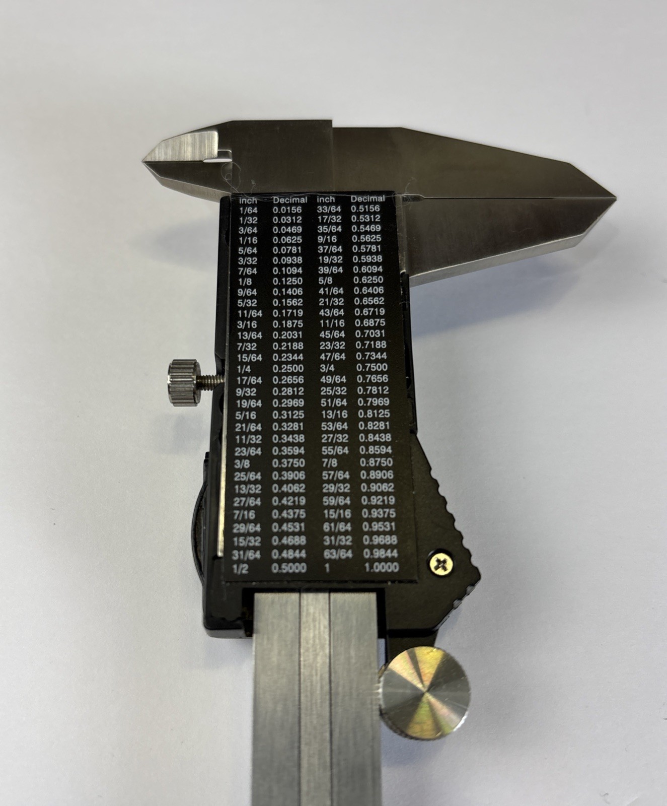 Premium IP54 0-6” EZ CAL Fractional Digital Caliper Case And Certification