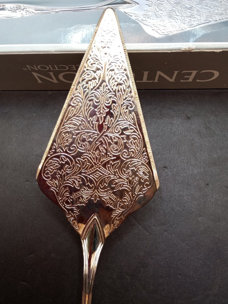 Vtg Silver plated Cake Server 11.5” by Centurion Collection NIB